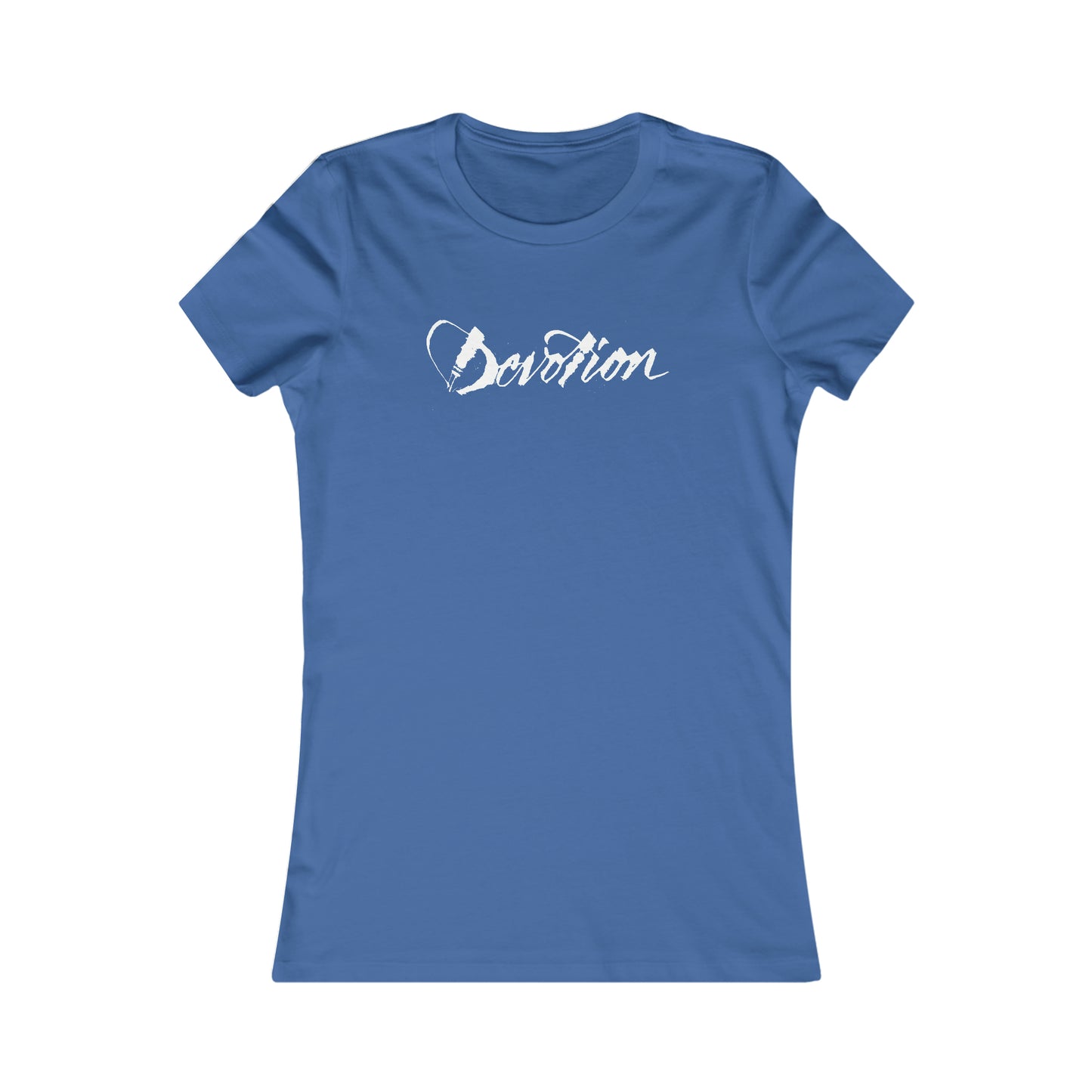 "Devotion" Mixed Messages Fitted T-Shirt